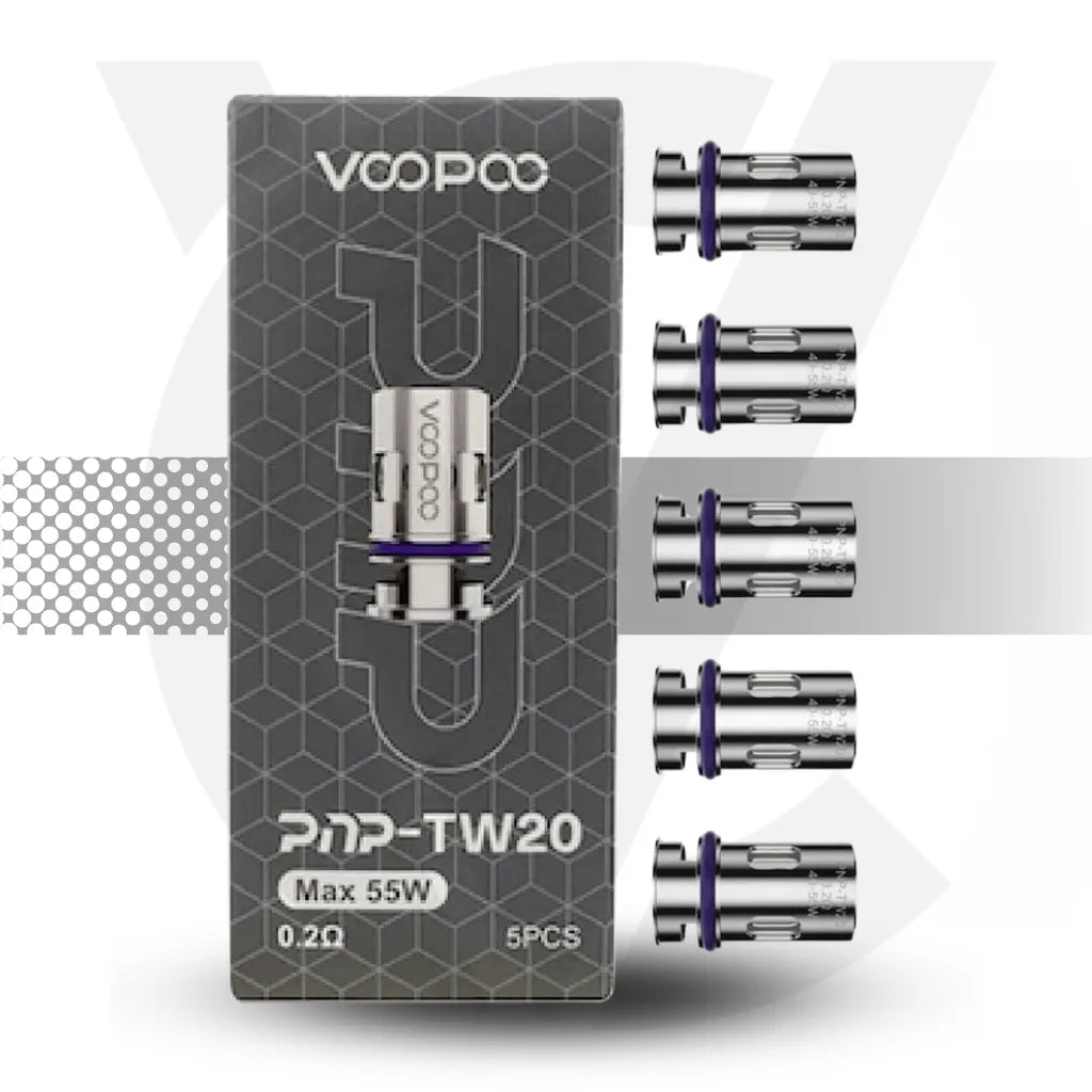 Voopoo PnP Replacement Coils - TW20 0.2ohm | Cloud Vapez UK