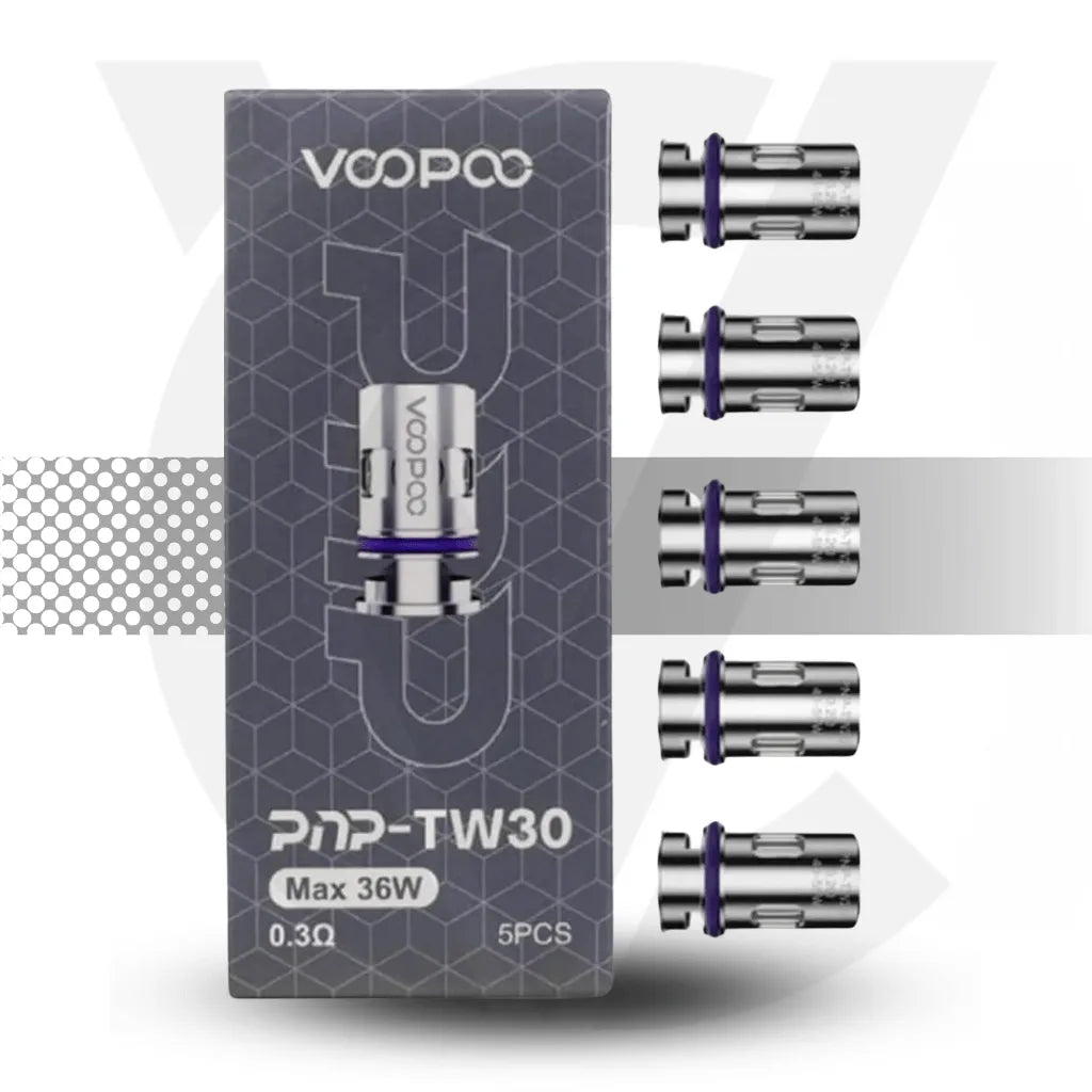 Voopoo PnP Replacement Coils - TW30 0.3ohm | Cloud Vapez UK