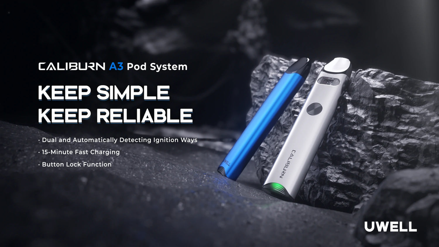 Uwell Caliburn A3 Pod Kit - Cloud Vapez UK