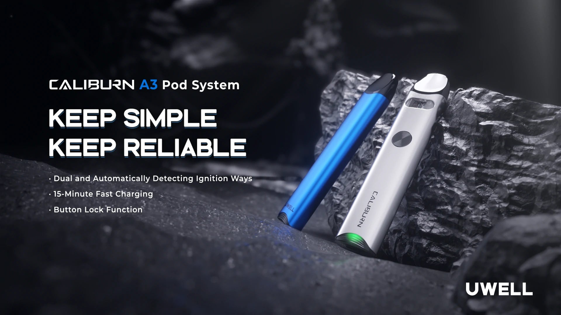 Uwell Caliburn A3 Pod Kit - Cloud Vapez UK