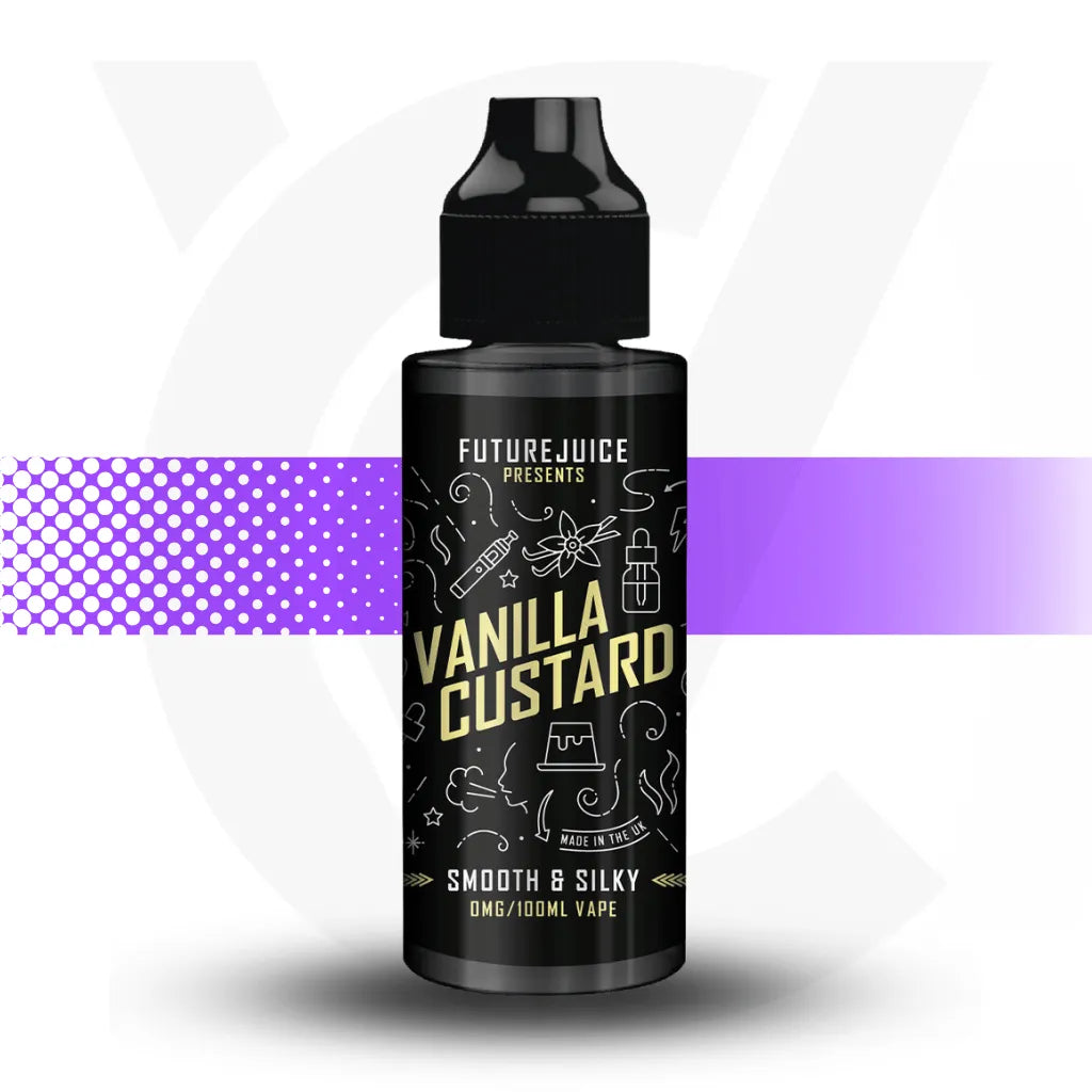 Future Juice 100ml Vape Juice E-Liquid - Vanilla Custard | Cloud Vapez UK