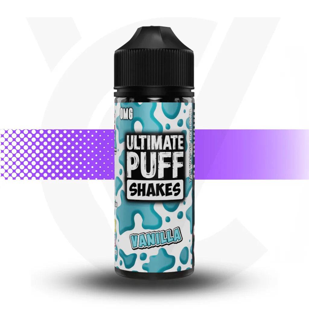 Ultimate Puff 100ml Short Fill - Vanilla Shakes l Cloud Vapez UK