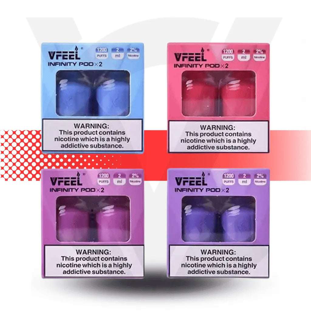 VFeel Infinity Prefilled Replacement Pods | Cloud Vapez UK