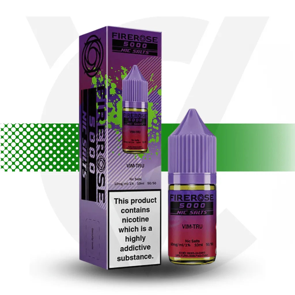 Elux Firerose 5000 10mg Nic Salt - Vim-Tru | Cloud Vapez UK