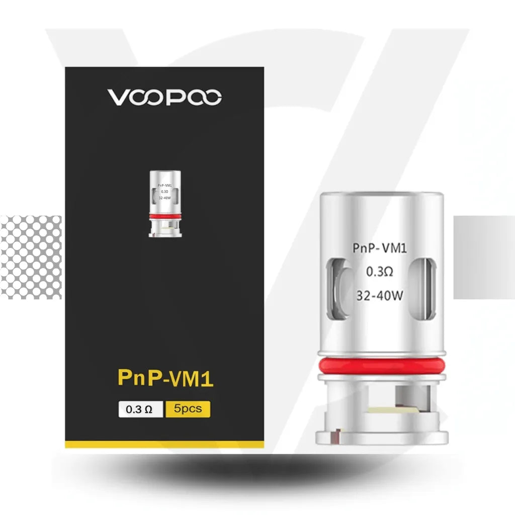 Voopoo PnP Replacement Coils - VM1 0.3ohm | Cloud Vapez UK