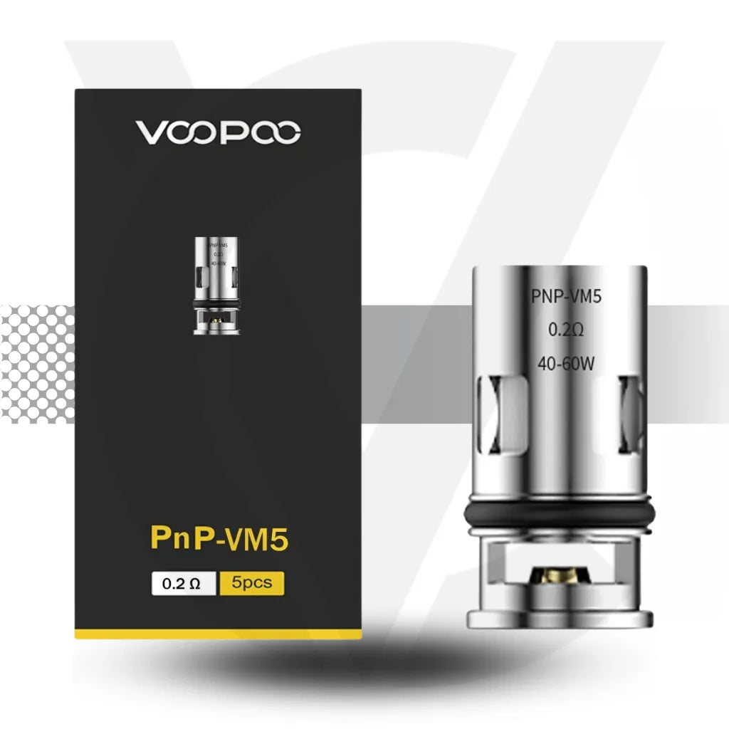 Voopoo PnP Replacement Coils - VM5 0.2ohm | Cloud Vapez UK
