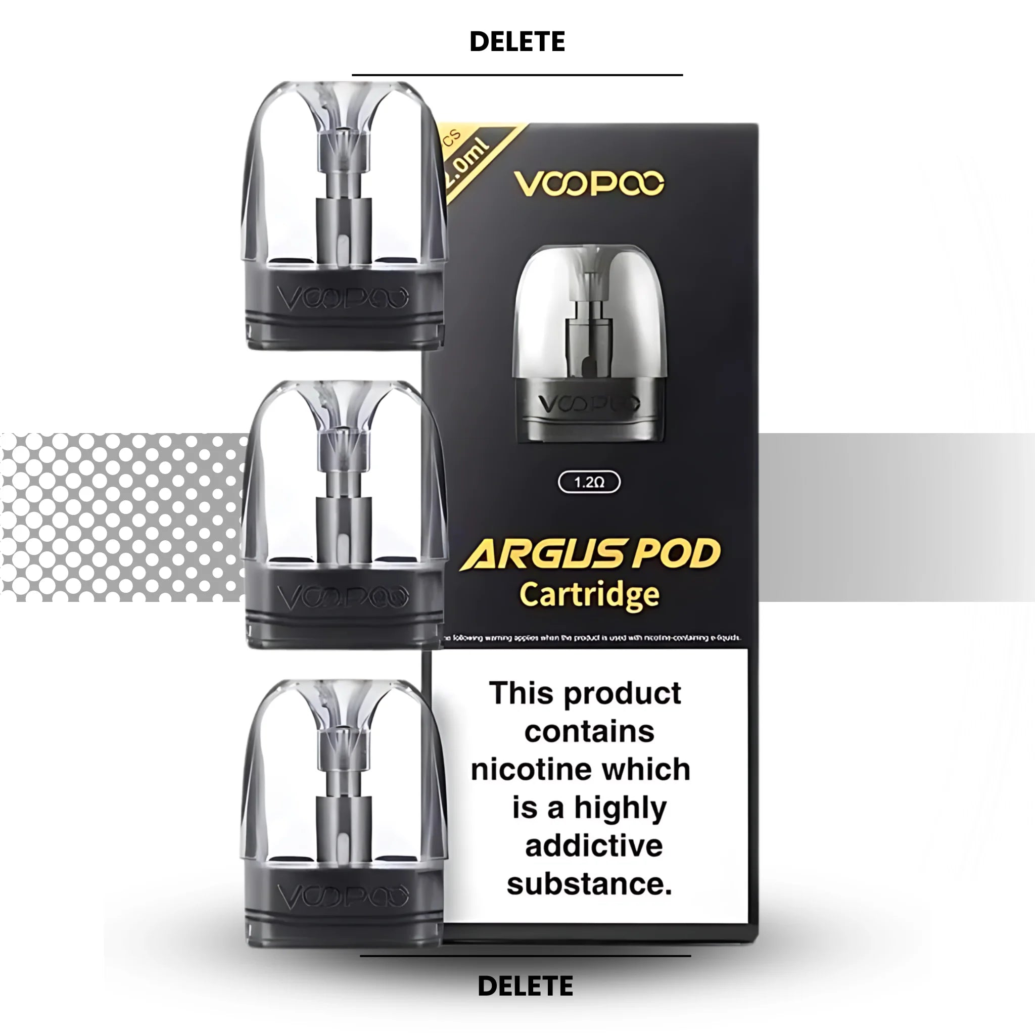 Voopoo Argus Replacement Pods - Cloud Vapez UK