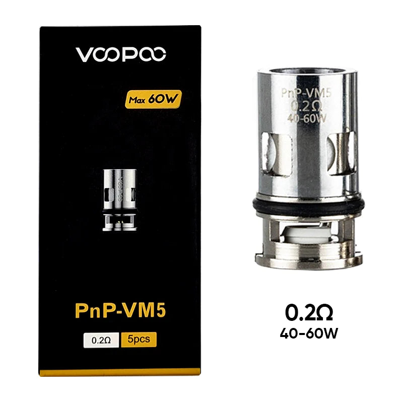 Voopoo PnP VM & TW Single Coils - Cloud Vapez UK