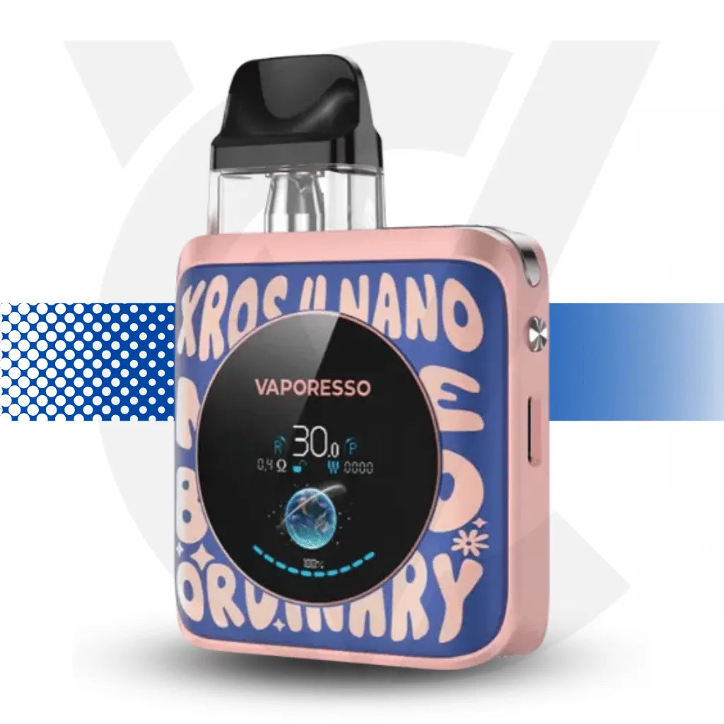 Vaporesso Xros 4 Nano Vape Pod Kit - Word Pop Blue | Cloud Vapez UK