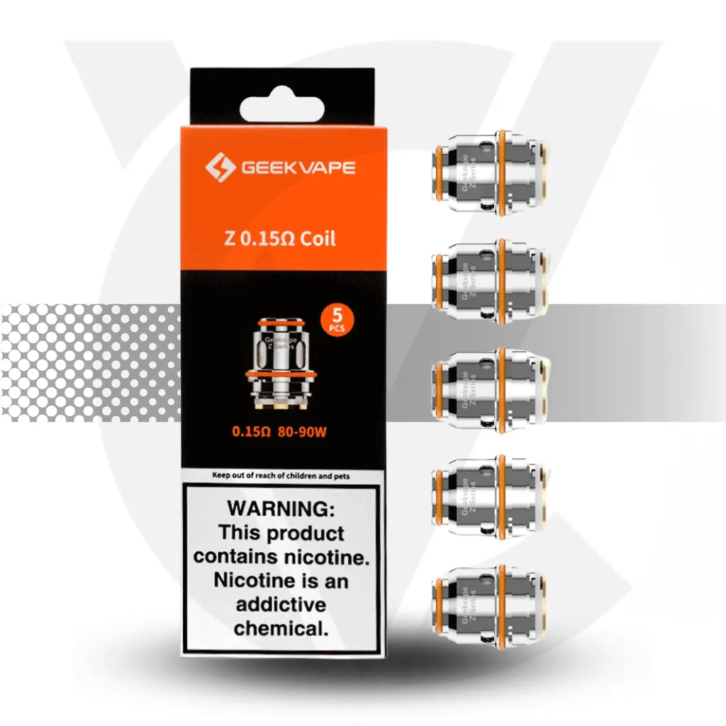 Geekvape Z Series Replacement Coils - Z0.15ohm | Cloud Vapez UK