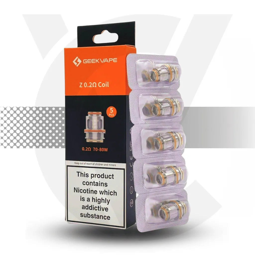 Geekvape Z Series Replacement Coils - Z0.2ohm | Cloud Vapez UK