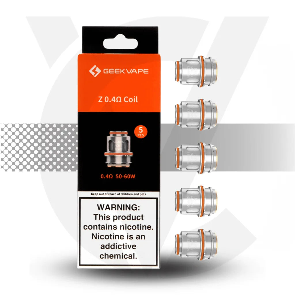 Geekvape Z Series Replacement Coils - Z0.4ohm | Cloud Vapez UK