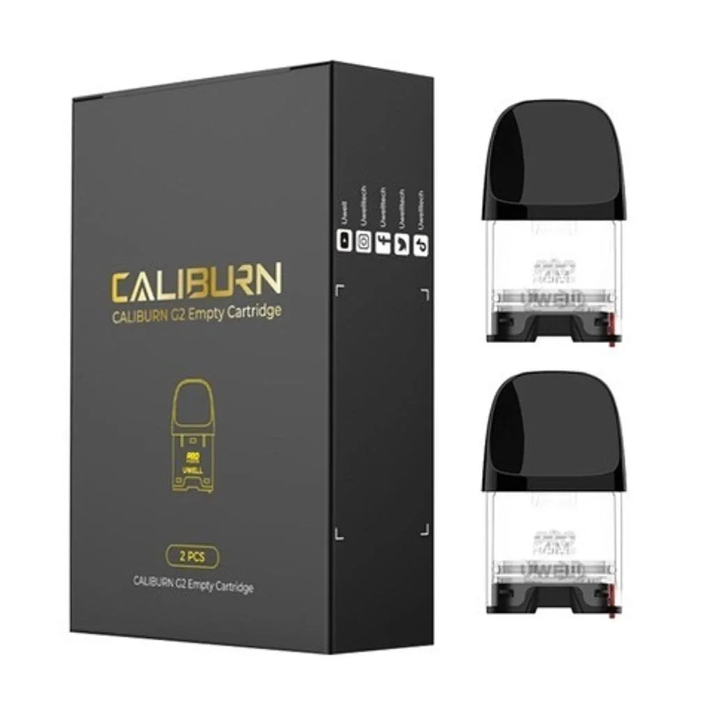 Caliburn G2 empty cartridge (2 Pack) - Cloud Vapez UK