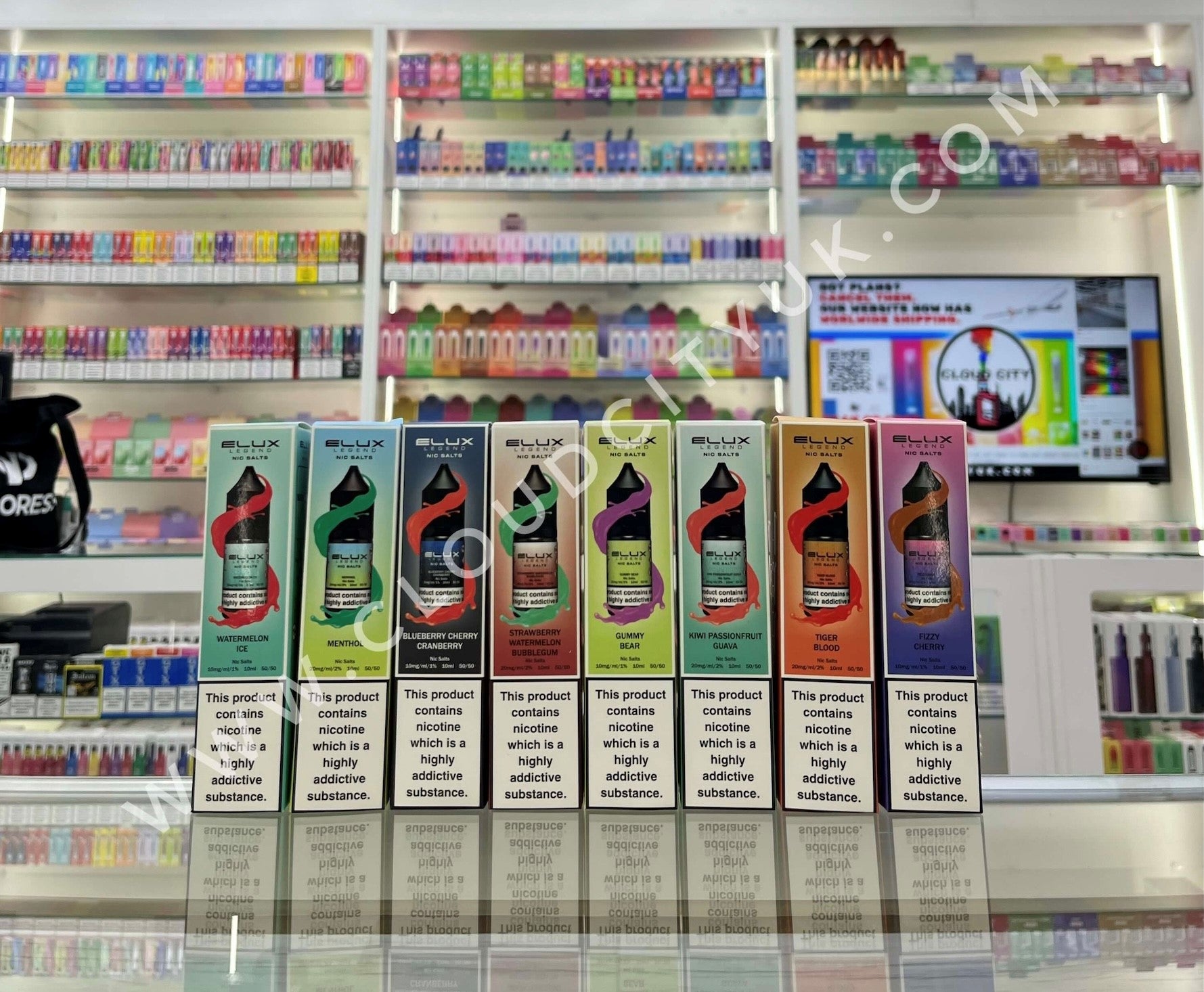 Elux Legend Nicotine Salts 10mg - Cloud City UK
