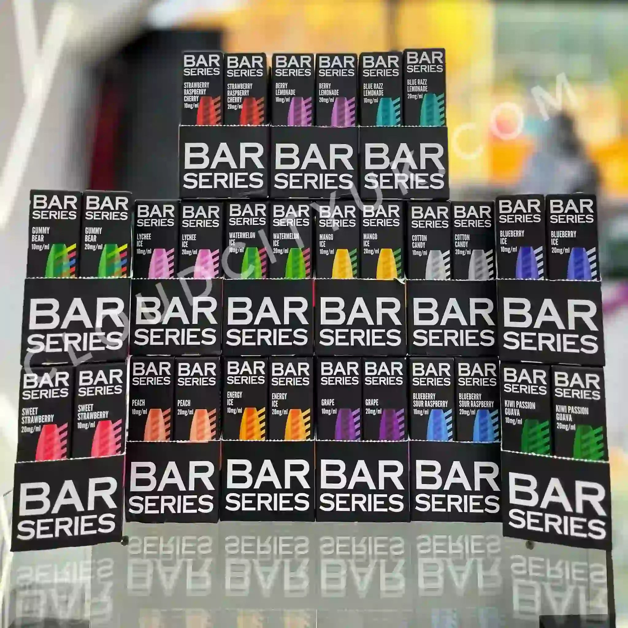 Bar Series 10MG 10ML Nic Salts - Cloud City UK