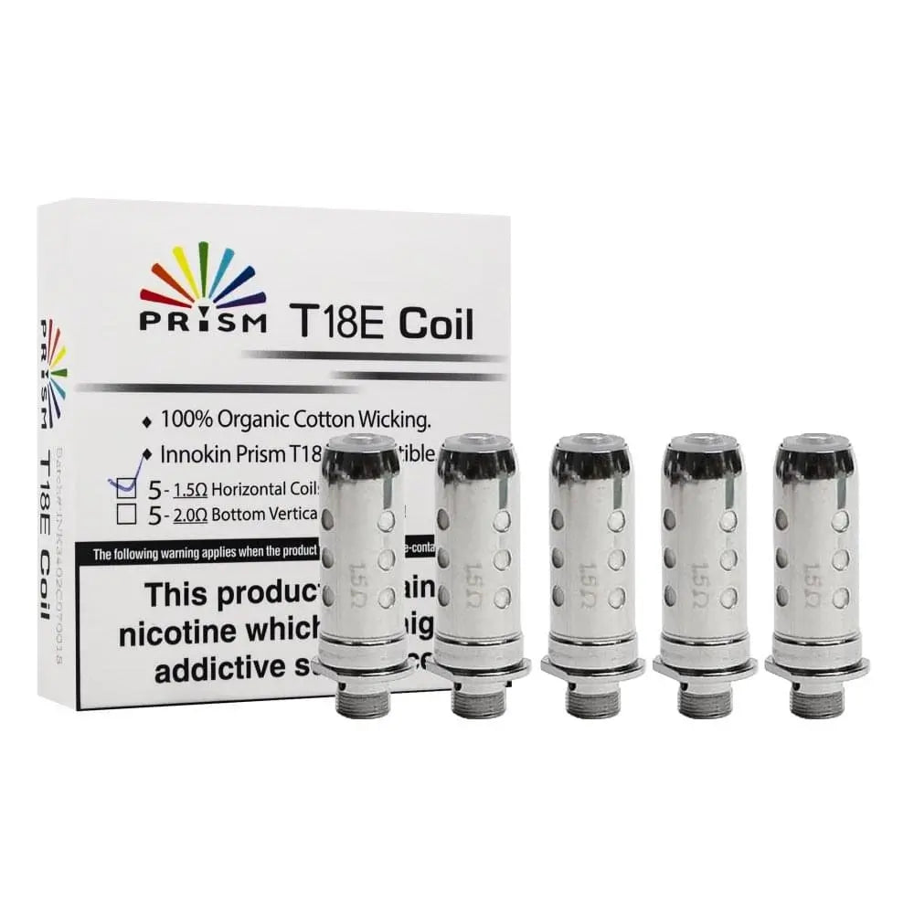 Innokin T18E Prism Coils | Cloud Vapez UK.