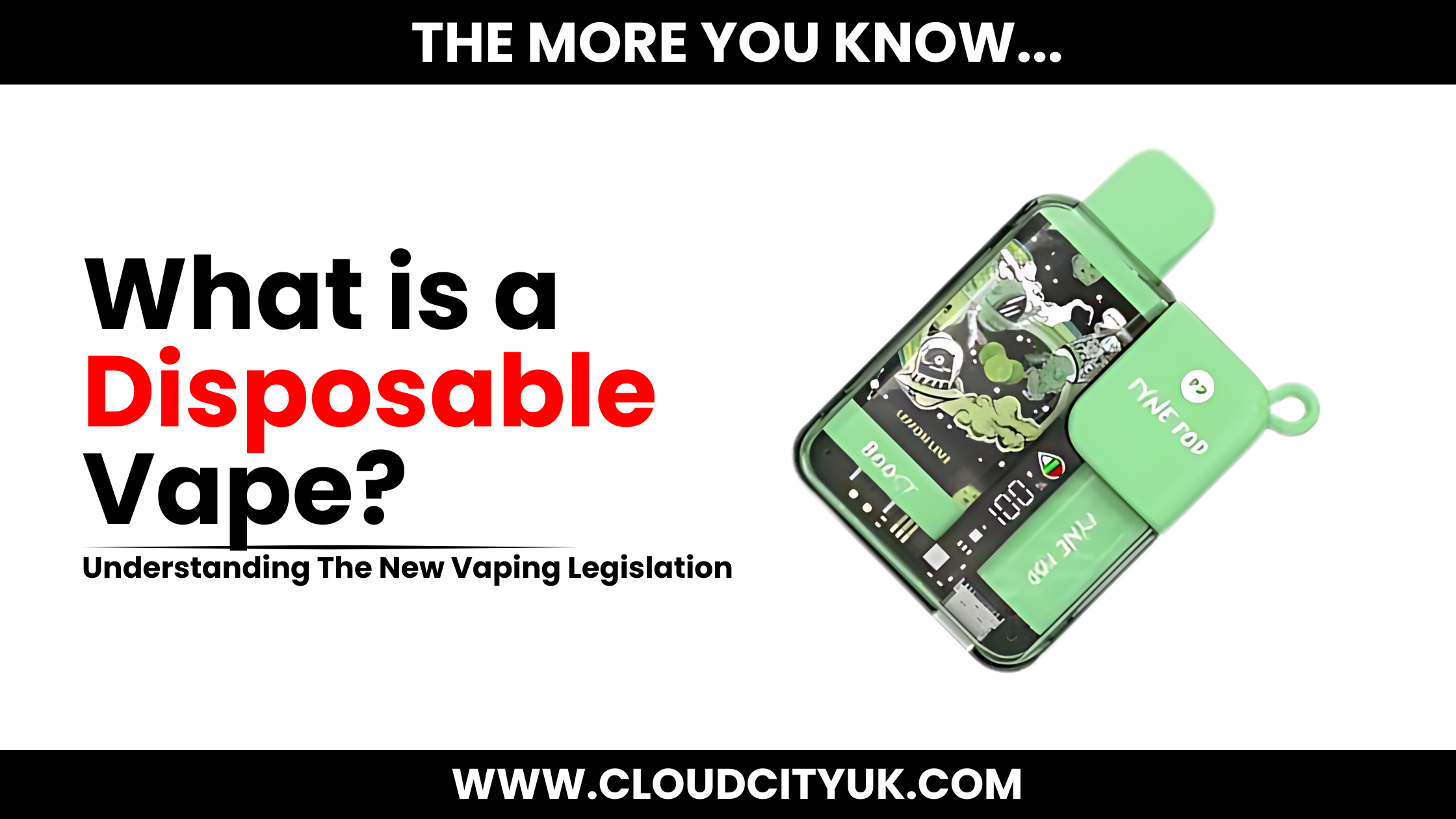 What is a Disposable Vape? – Understanding the New Vaping Legislation
