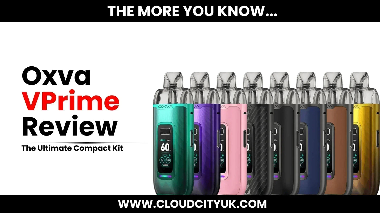 Oxva VPrime Pod Vape Kit | Cloud Vapez UK