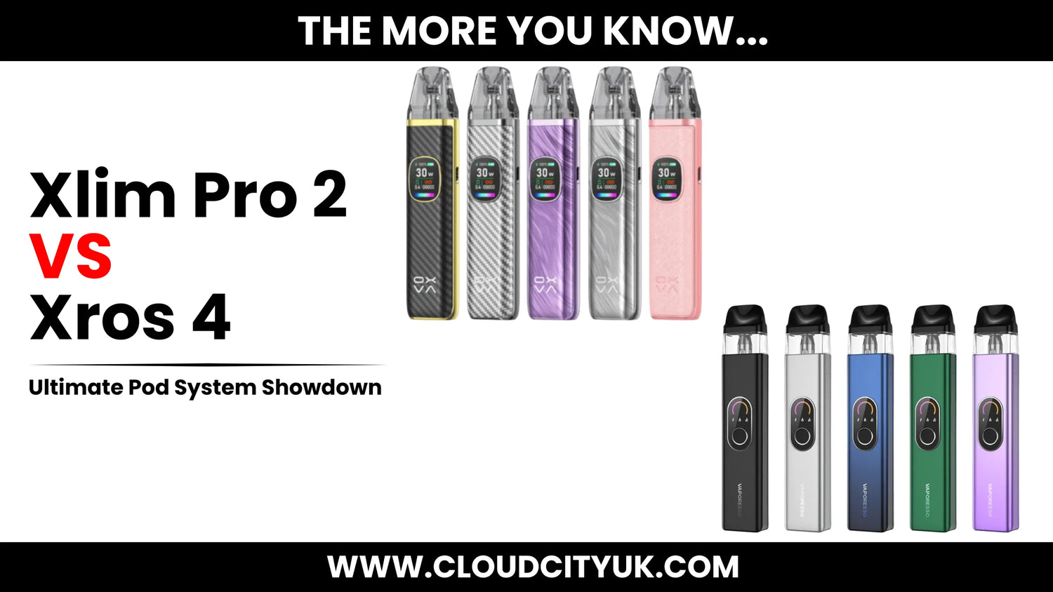 The Ultimate Pod Kit System Showdown of 2025 | Cloud Vapez UK