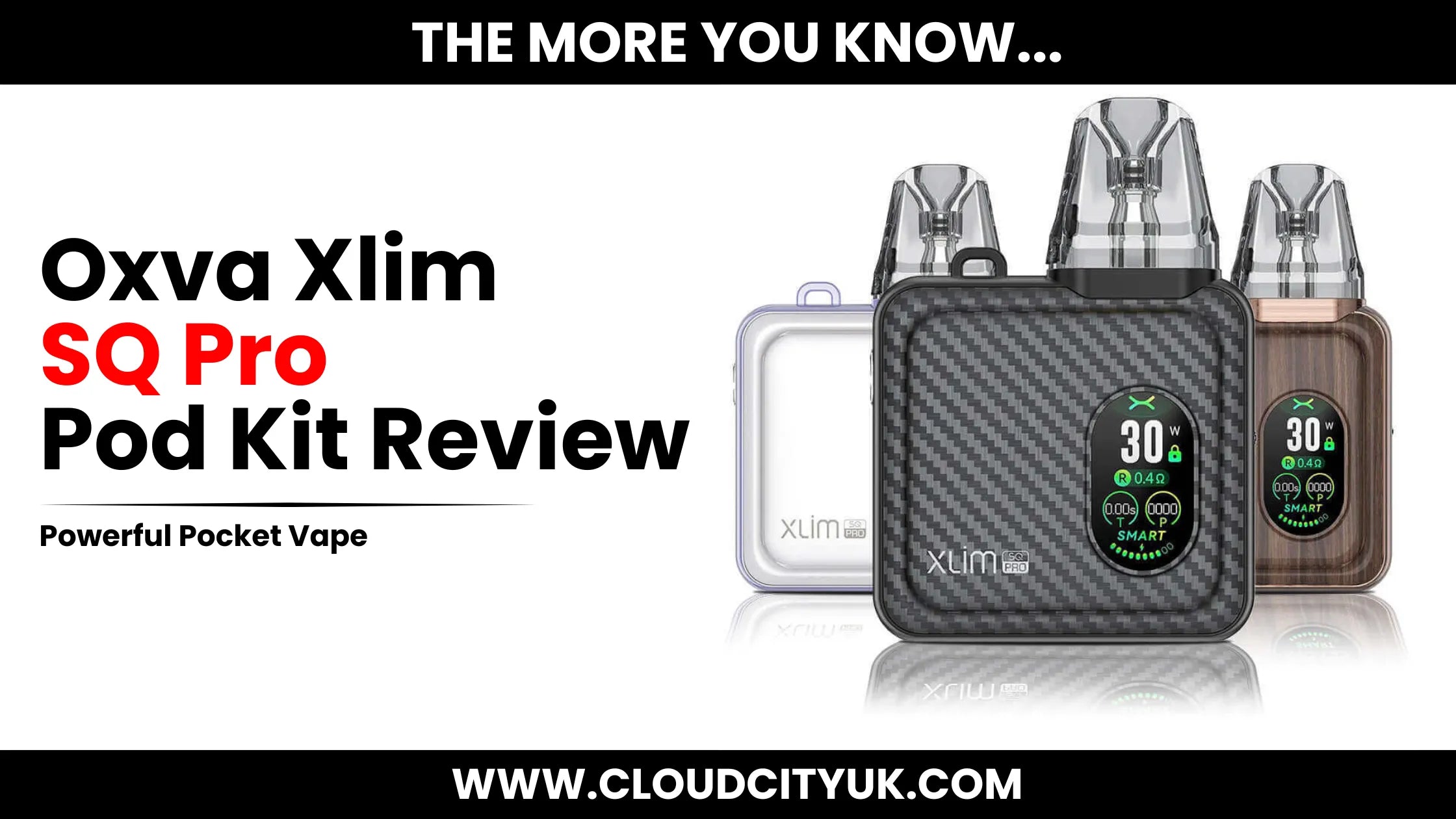Oxva Xlim SQ Pro Pod System Review | Cloud Vapez UK