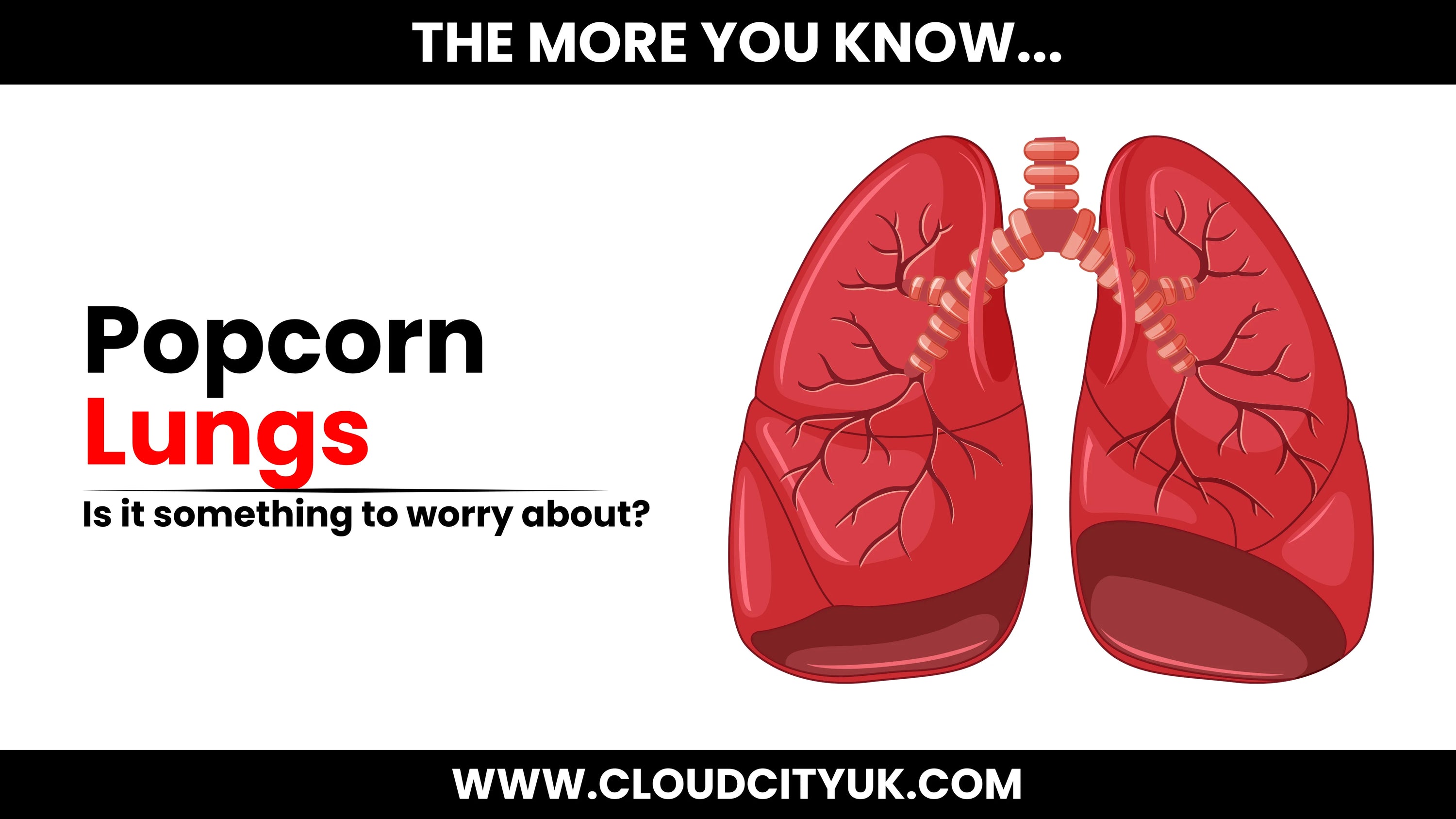 popcorn lungs what is it and is it something to worry about? Cloud City UK