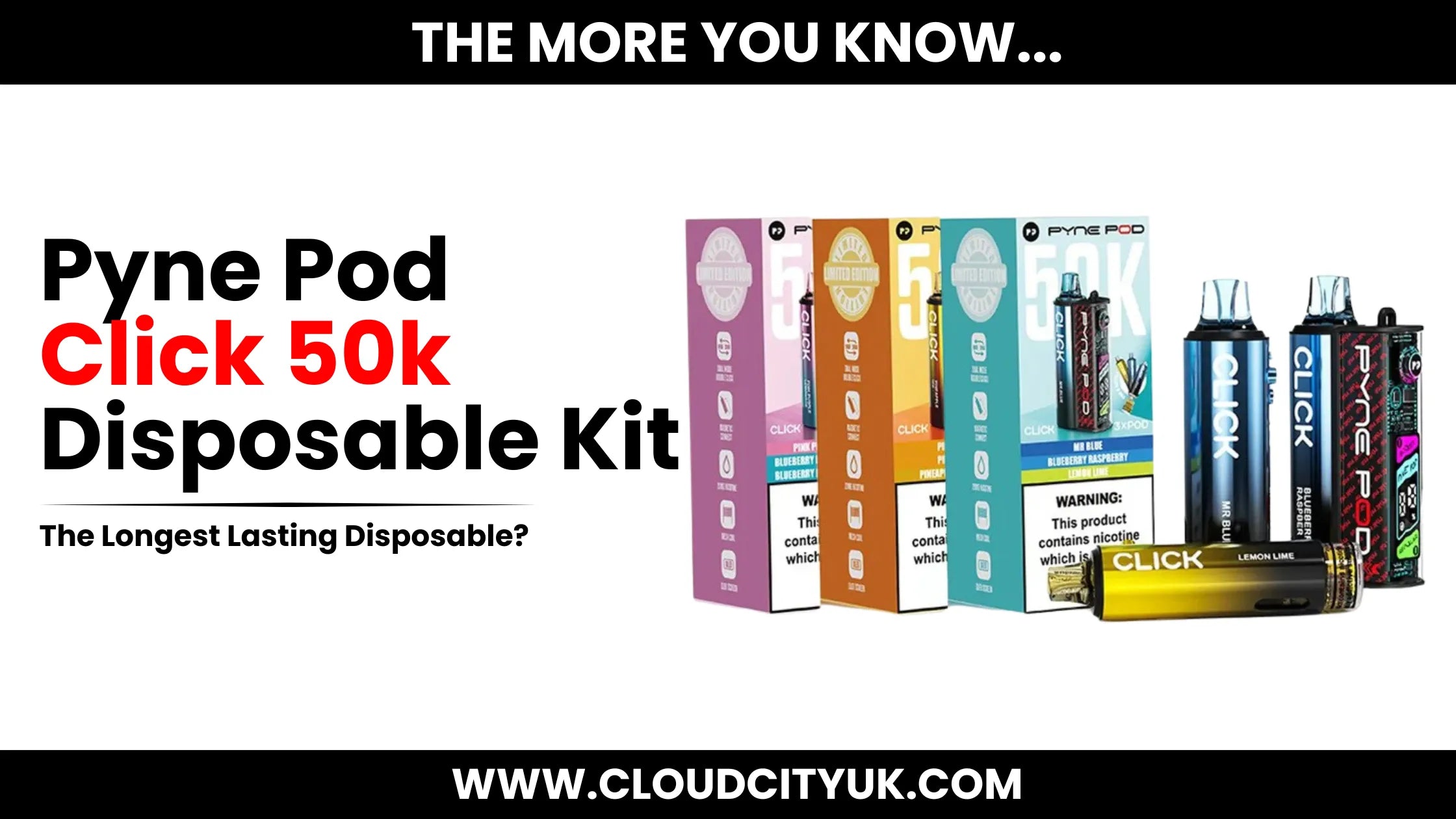 Pyne Pod Click 50K Review: Is This the Longest Lasting Disposable Vape of 2025?