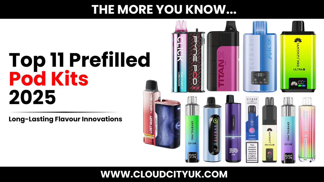 Top 11 Disposable Vape Kits UK 2025: Long-Lasting Flavour & Innovation