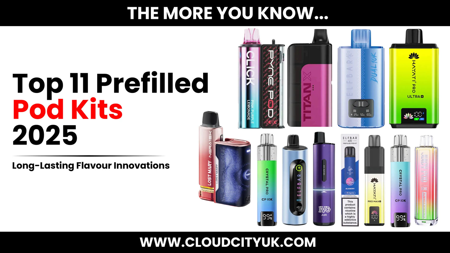 Top 11 Disposable Vape Kits UK 2025: Long-Lasting Flavour & Innovation