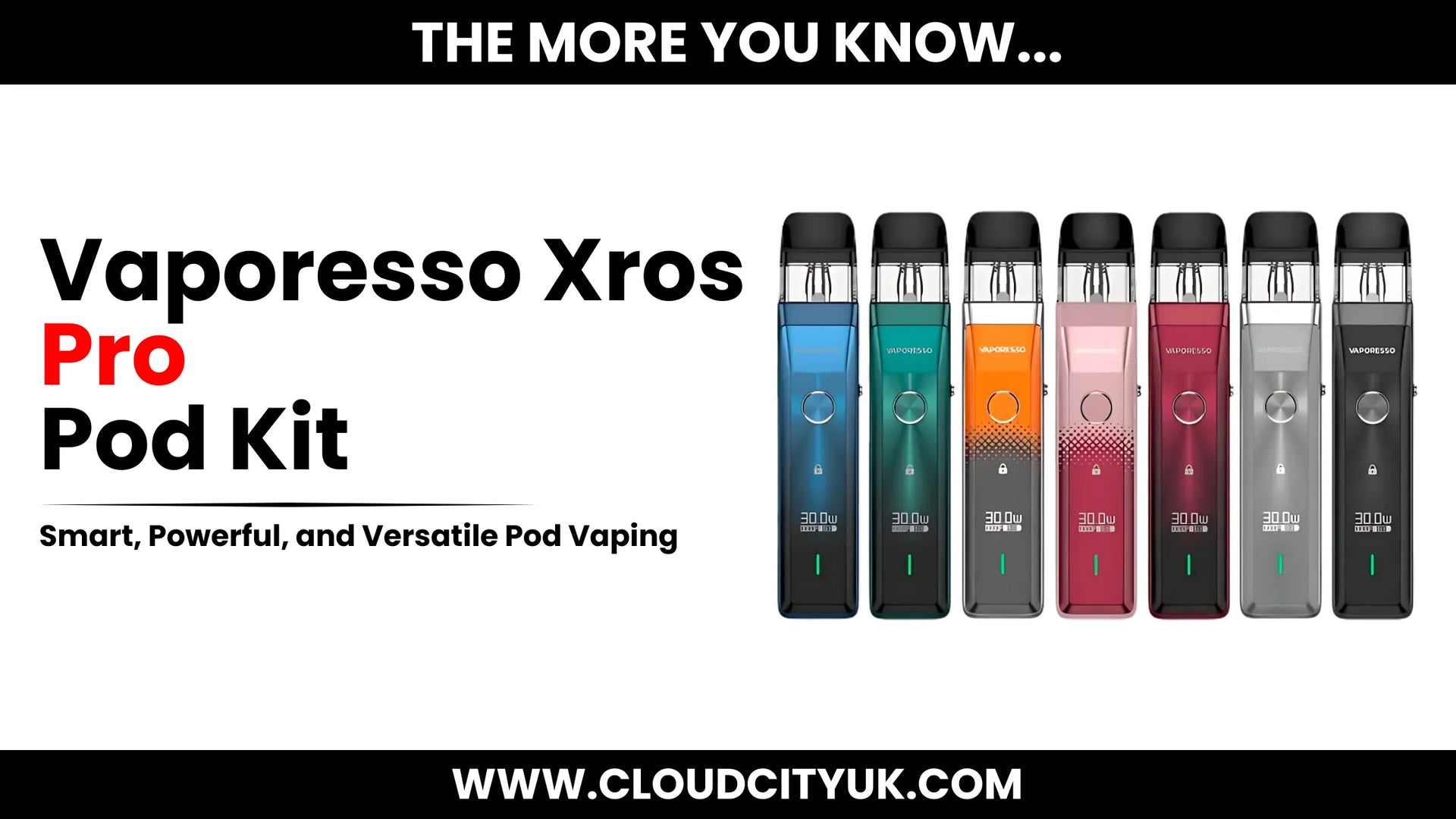 vaporesso xros pods difference Vaporesso XROS Pro Review UK – Adjustable 30W Pod Kit