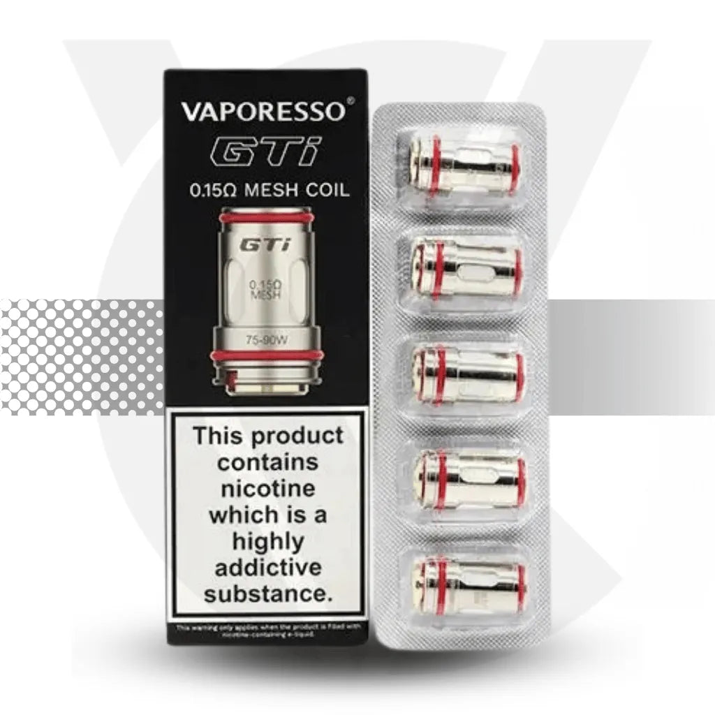 Vaporesso GTI Mesh Replacement Coils - 0.15ohm | Cloud Vapez UK