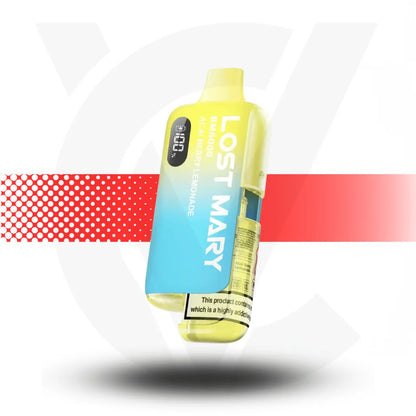 Lost Mary BM6000 Disposable Rechargeable Vape Kit  - Acai Berry Lemonade - Cloud Vapez UK