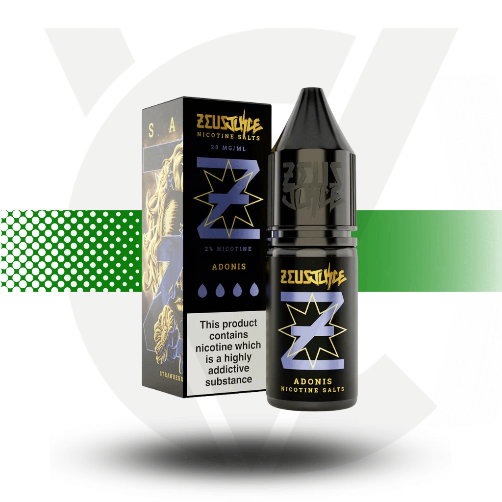 Zeus Juice Nicotine Salts E-Liquid 10ml 20MG - Adonis - Cloud Vapez UK