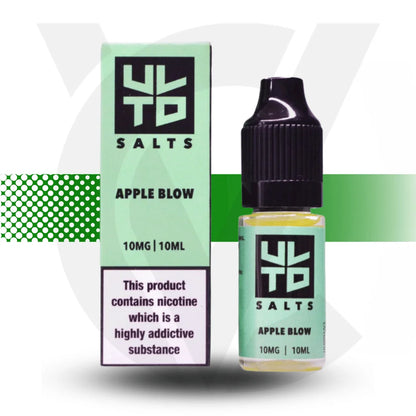 Ultd Nicotine Salts E-Liquid 10ml 10MG - Apple Blow - Cloud Vapez UK