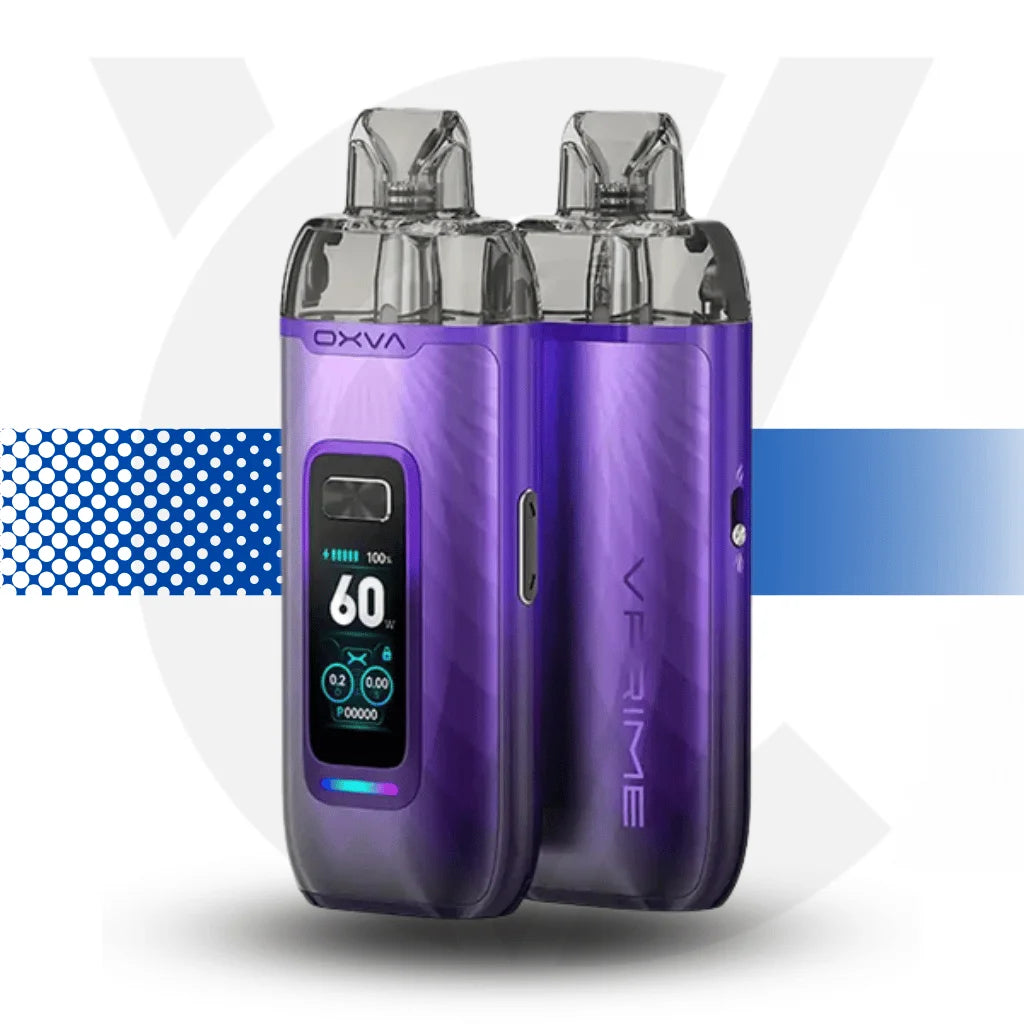 Oxva VPrime Vape Pod Kit - Auroral Purple - Cloud Vapez UK