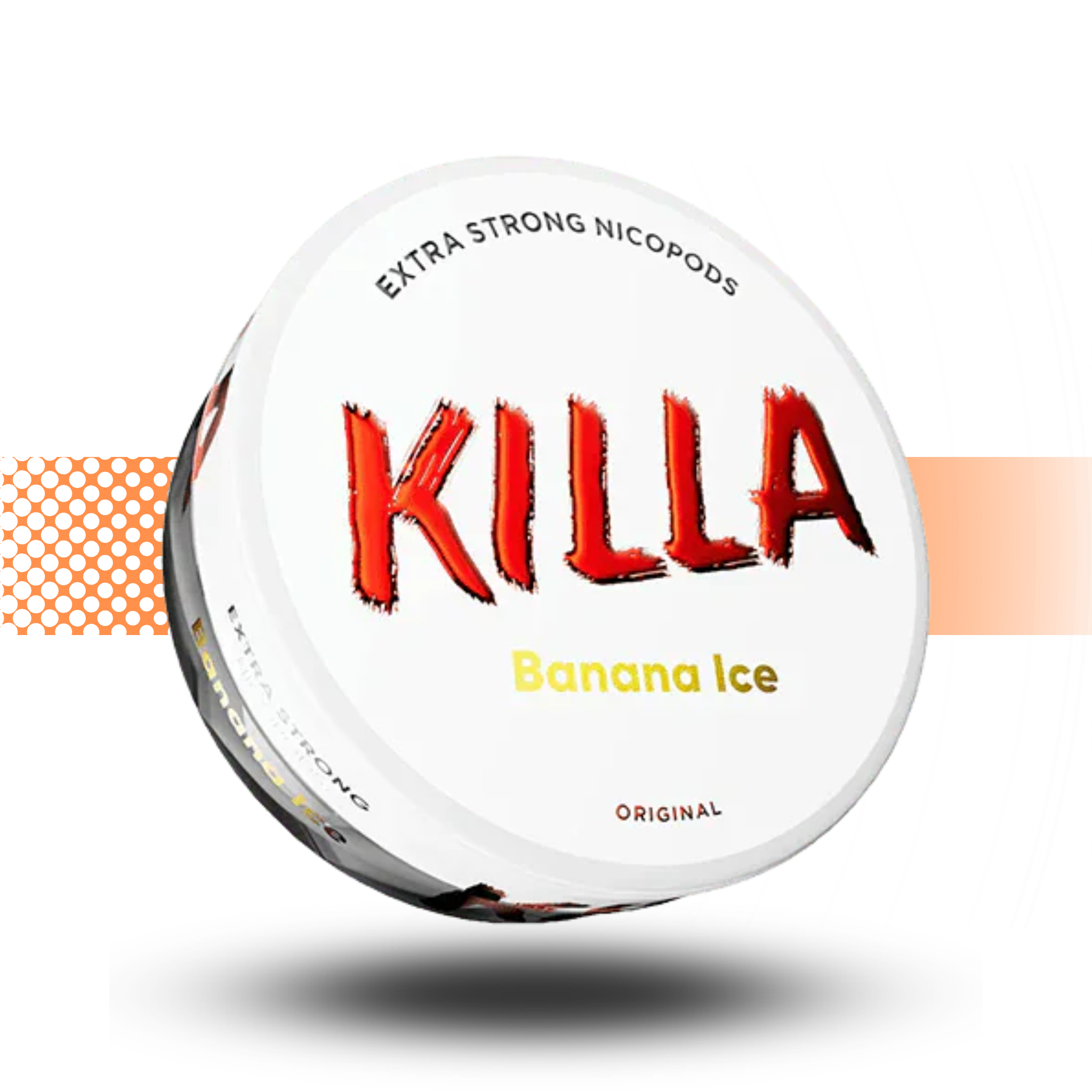 Killa Nicotine Pouches Snus No Tobacco Nicopods - Banana Ice 13.2mg - Cloud Vapez UK