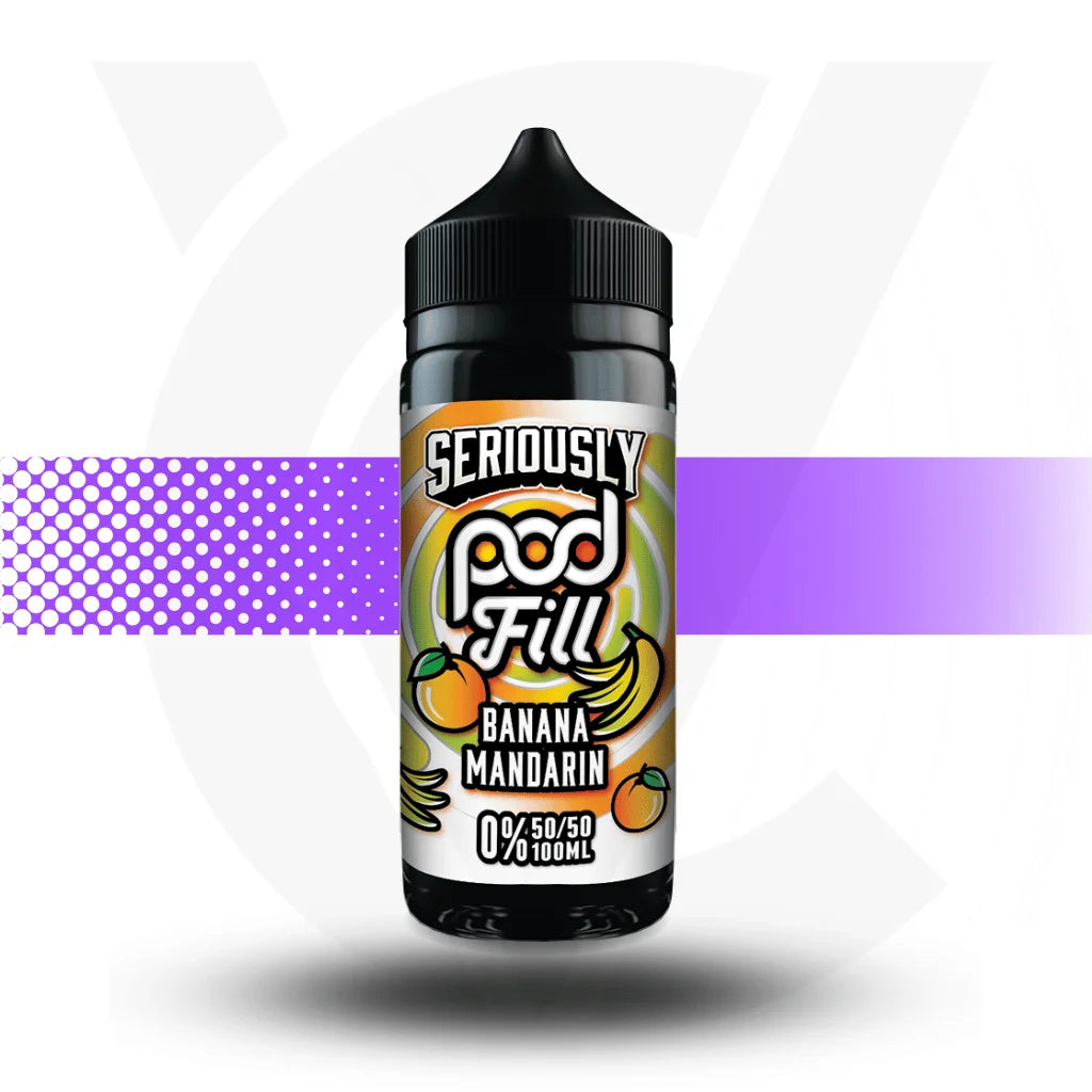 Seriously Pod Fill 100ml 50VG/50PG Vape Juice