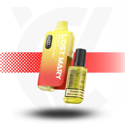 Lost Mary BM6000 Disposable Rechargeable Vape Kit  - Banana Volcano - Cloud Vapez UK