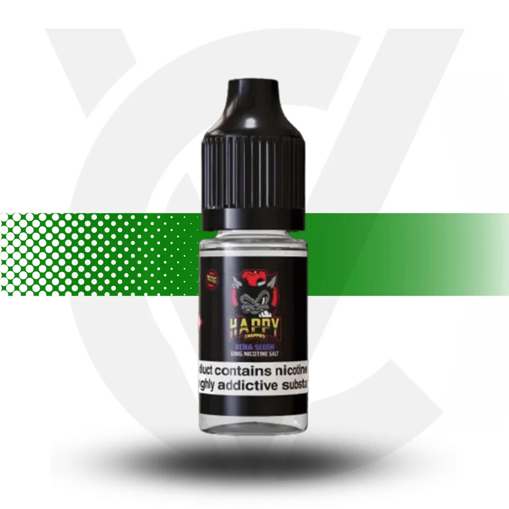 Happy Chappies Nicotine Salt E-Liquid 10ml 10MG - Bena Slush - Cloud Vapez UK