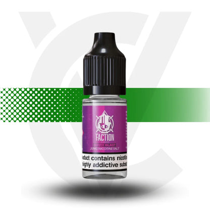 Faction Nicotine Salts E-Liquid 10ml 10MG - Berry Blast - Cloud Vapez UK