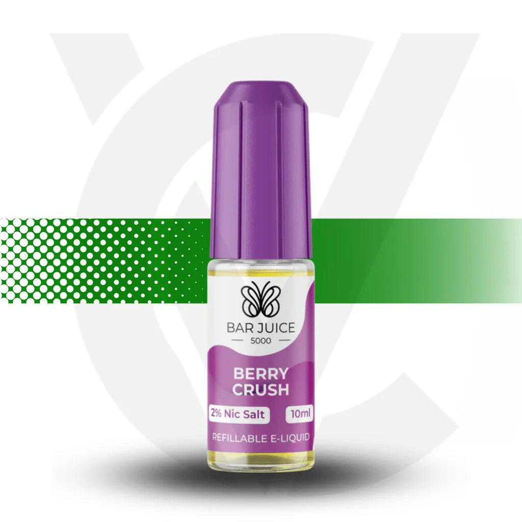 Bar Juice Nic Salt 10MG 10ml - Berry Crush - Cloud Vapez UK