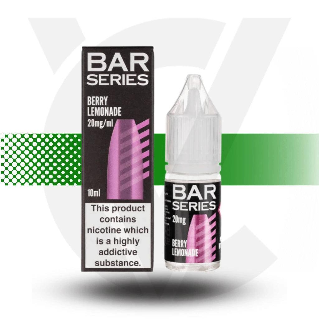 Bar Series Berry Lemonade 10mg nic salt in a 10ml bottle - Cloud Vapez UK