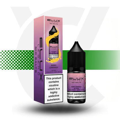 Elux Legend Nic Salt E-Liquid 10ml 10MG - Berry Lemonade - Cloud Vapez UK