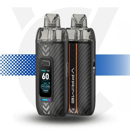 Oxva VPrime Vape Pod Kit - Black Carbon - Cloud Vapez UK