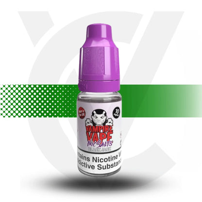 Vampire Vape Nicotine Salt E-Liquid 10ml 20MG - Black Jack - Cloud Vapez UK