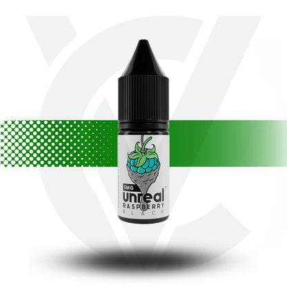 Unreal Raspberry Nicotine Salts E-Liquid 10ml 10MG - Blackcurrant Black - Cloud Vapez UK