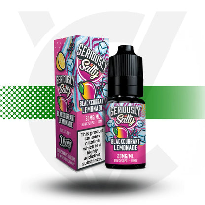 Blackcurrant Lemonade Doozy Seriously Salt Nic Salt in 10mg in a 10ml bottle - Cloud Vapez UK