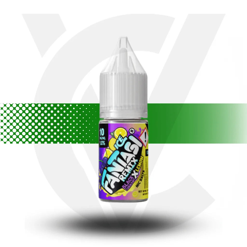 Fantasi Nicotine Salts E-Liquid 10ml 20MG - Blackcurrant X Lemon Remix - Cloud Vapez UK