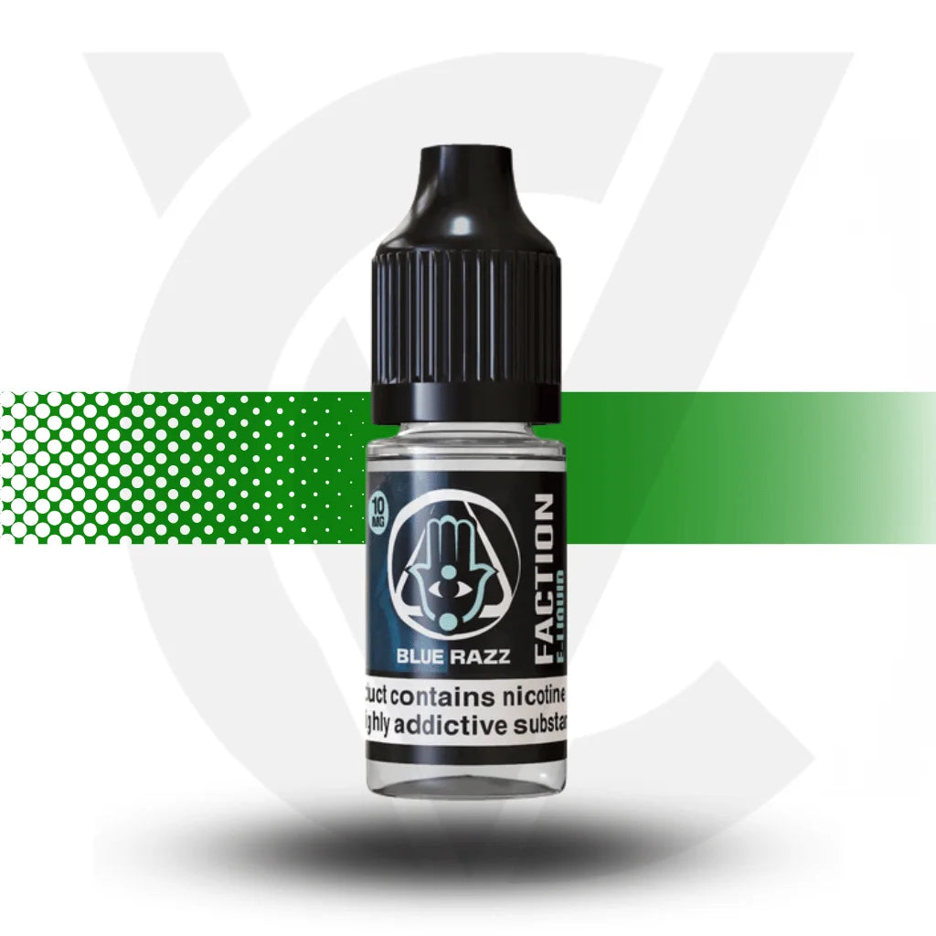 Faction Nicotine Salts E-Liquid 10ml 10MG - Blue Frost - Cloud Vapez UK