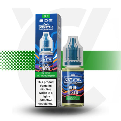 SKE Crystal Nic Salt E-Liquid 10MG 10ml - Blue Fusion - Cloud Vapez UK