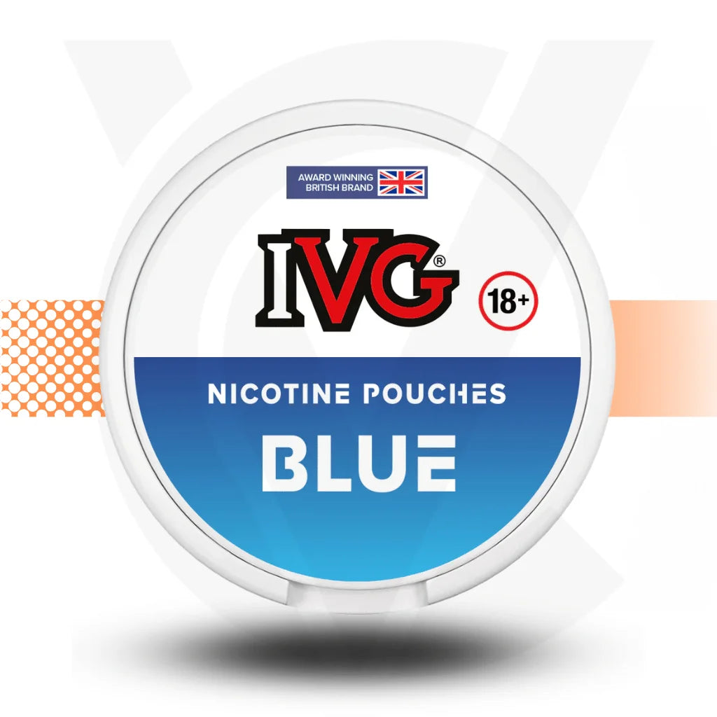 IVG Nicotine Pouches Snus No Tobacco Nicopods - Blue - Cloud Vapez UK